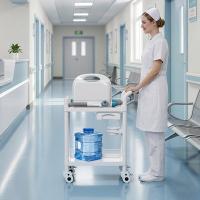 NovaFlo NF-100 — Portable Bed Shower for Caregivers