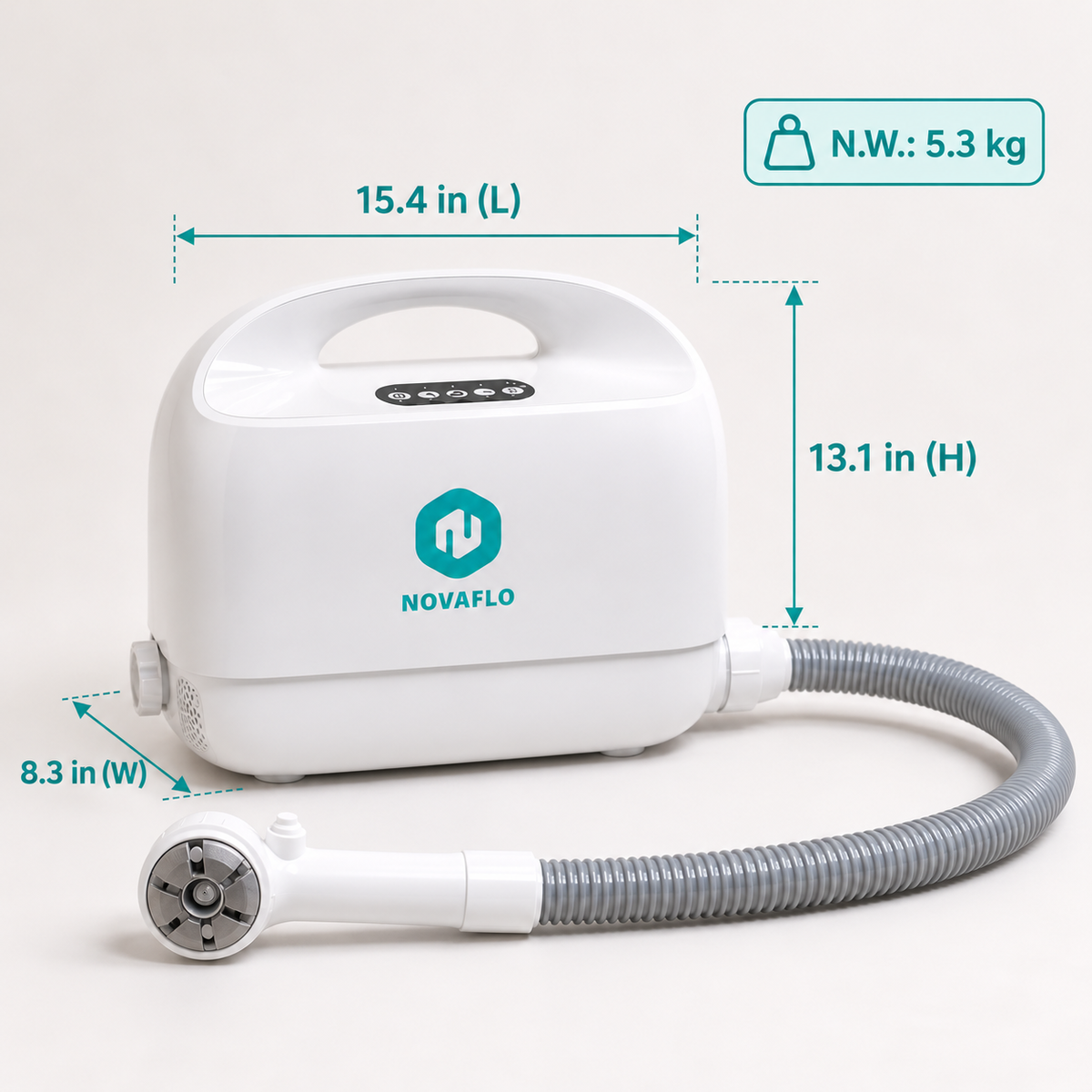 NovaFlo-1 Portable Bed Shower