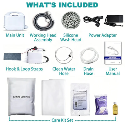 NovaFlo-1 Portable Bed Shower